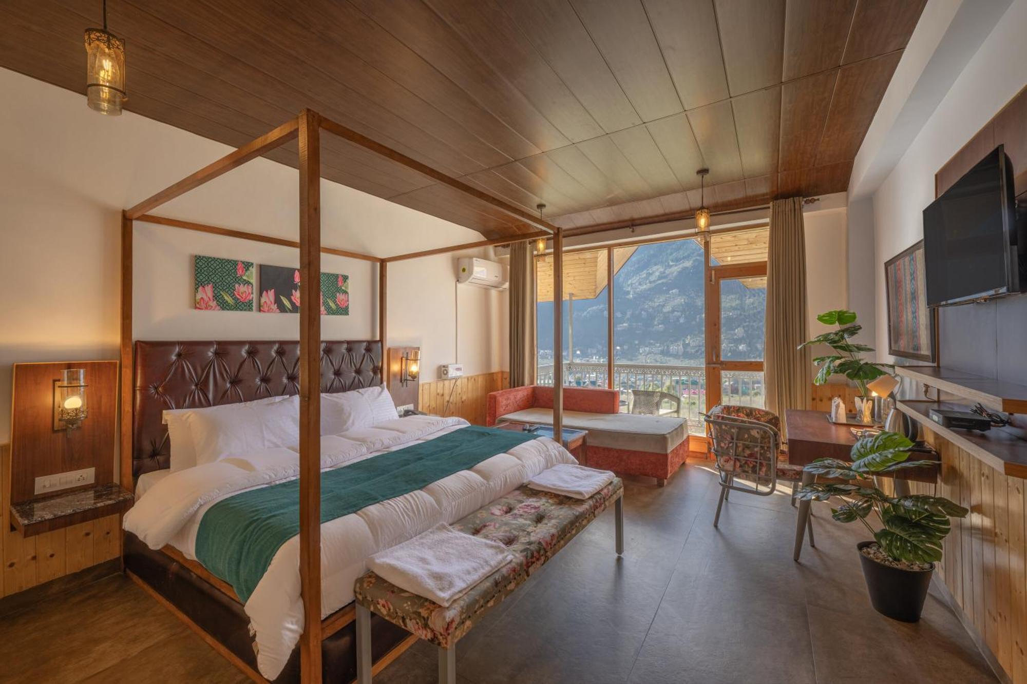 Отель Echor Himalayan Heights Manali Экстерьер фото
