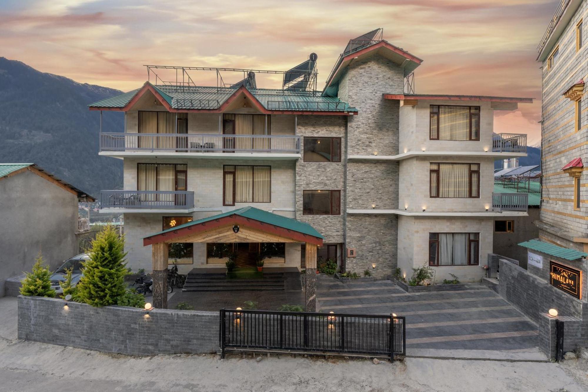 Отель Echor Himalayan Heights Manali Экстерьер фото