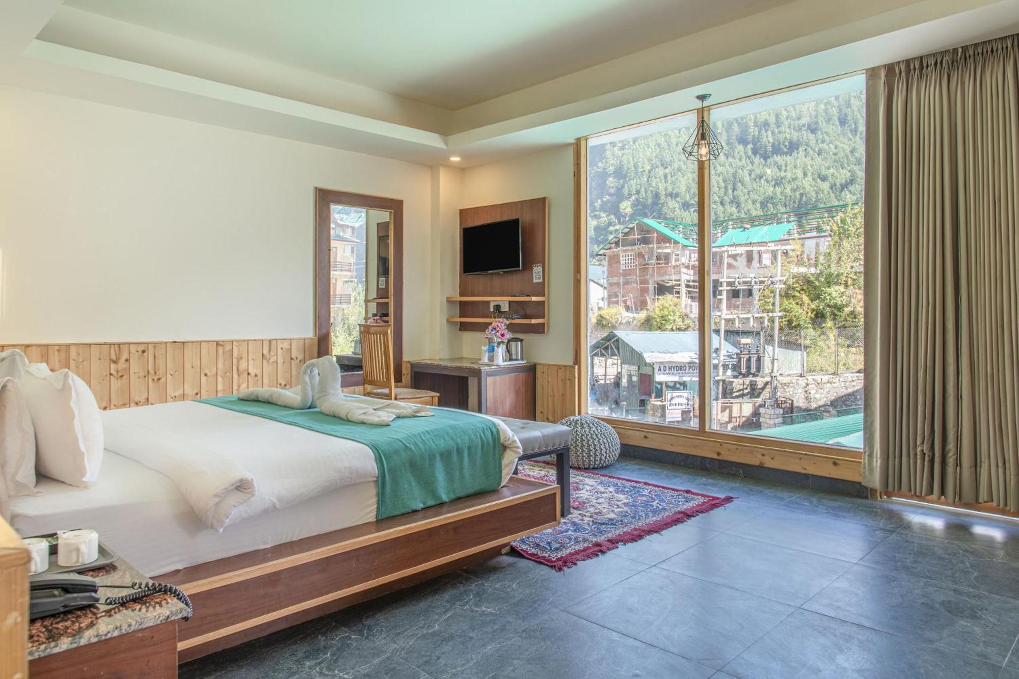 Отель Echor Himalayan Heights Manali Экстерьер фото
