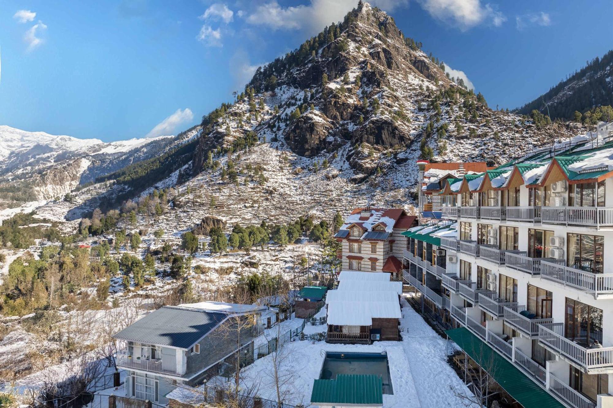 Отель Echor Himalayan Heights Manali Экстерьер фото
