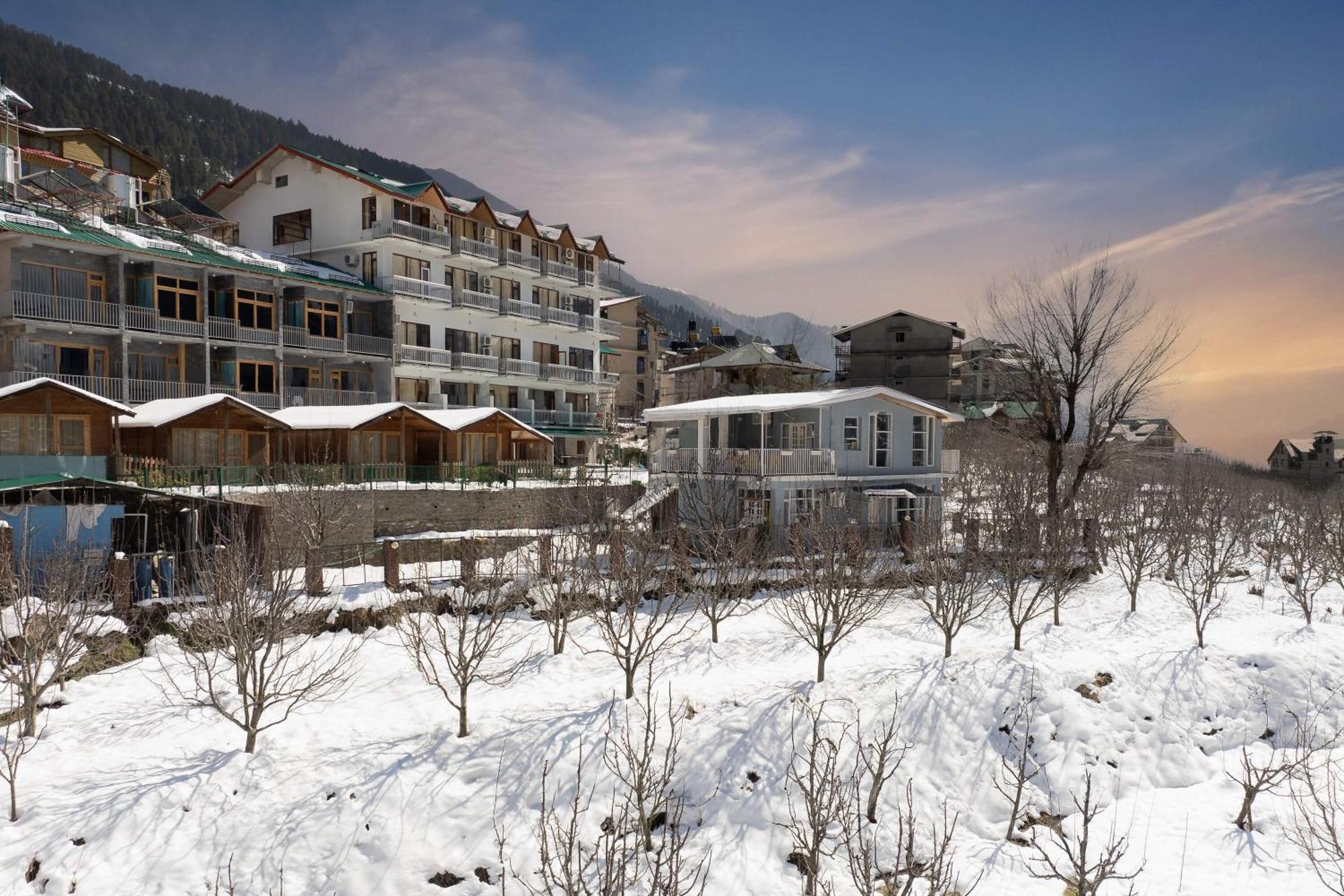 Отель Echor Himalayan Heights Manali Экстерьер фото